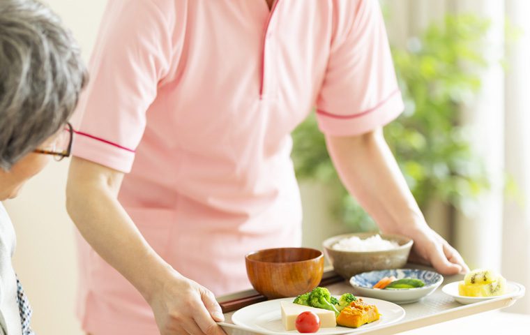 介護老人保健施設様へ食材の紹介提案