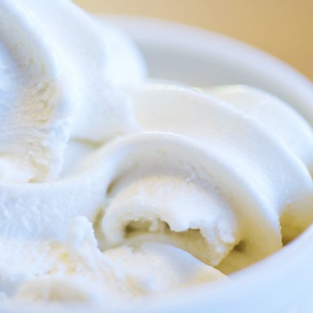地物を使ったソフトクリームの開発